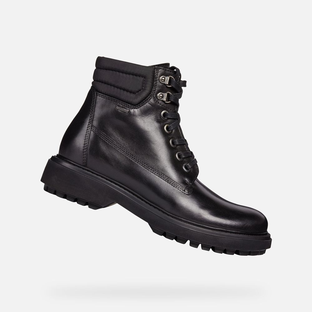 Geox Bayan Ankle Bot Siyah - Asheely Abx - VLT-843196